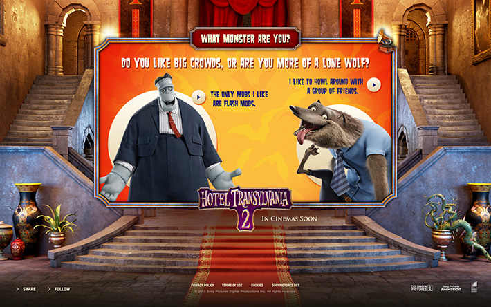 Hotel Transylvania 2: What Monster Are You?