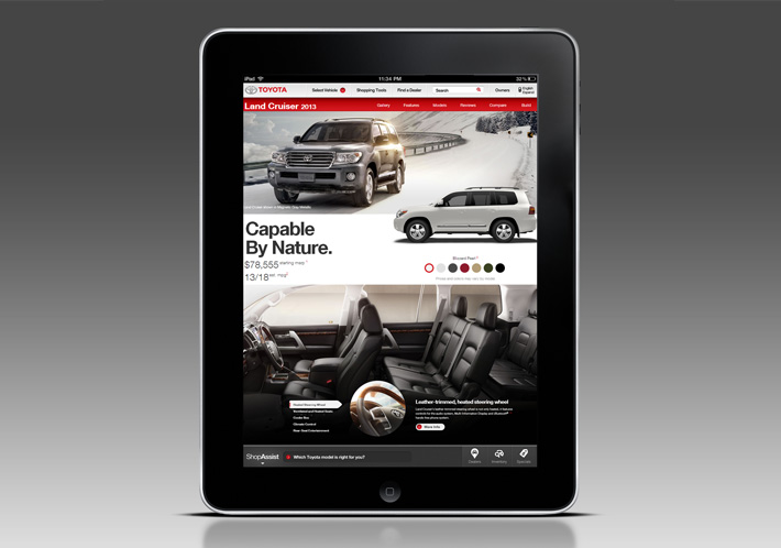 Toyota.com Shop Assist